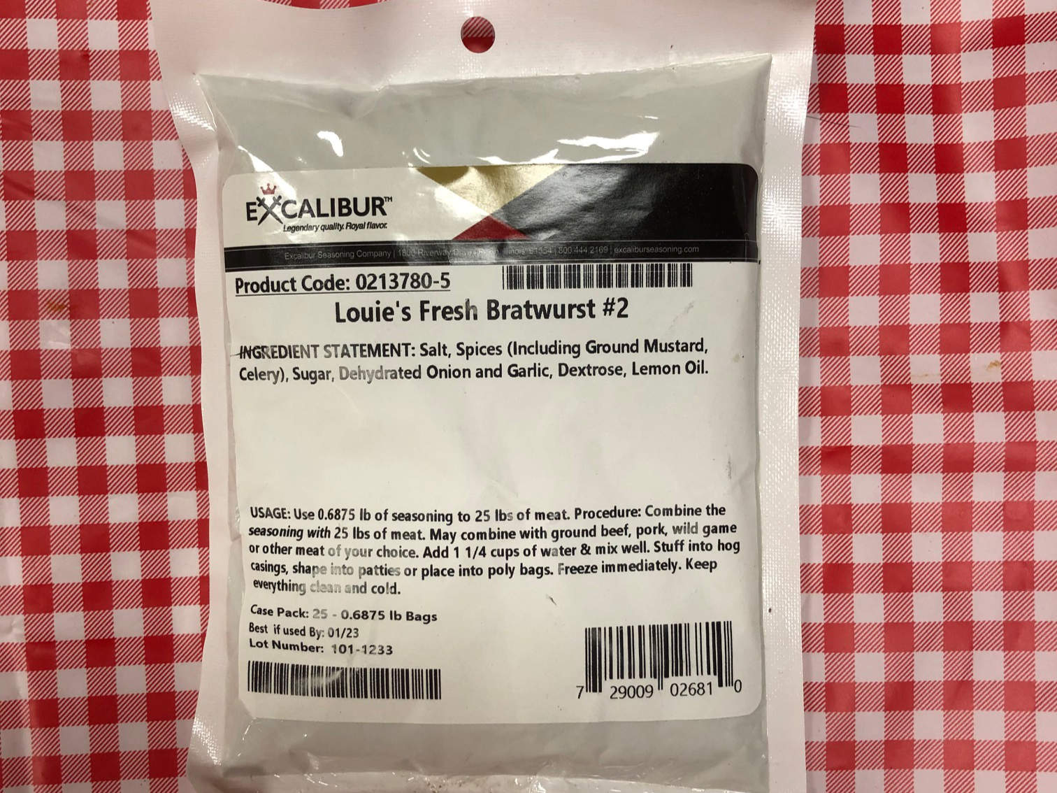 Louie’s Bratwurst Seasoning